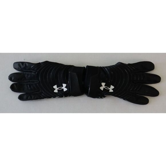 Under Armour Adult Sz 2XL Black Spotlight Wide Receiver Football Gloves - Picture 3 of 5